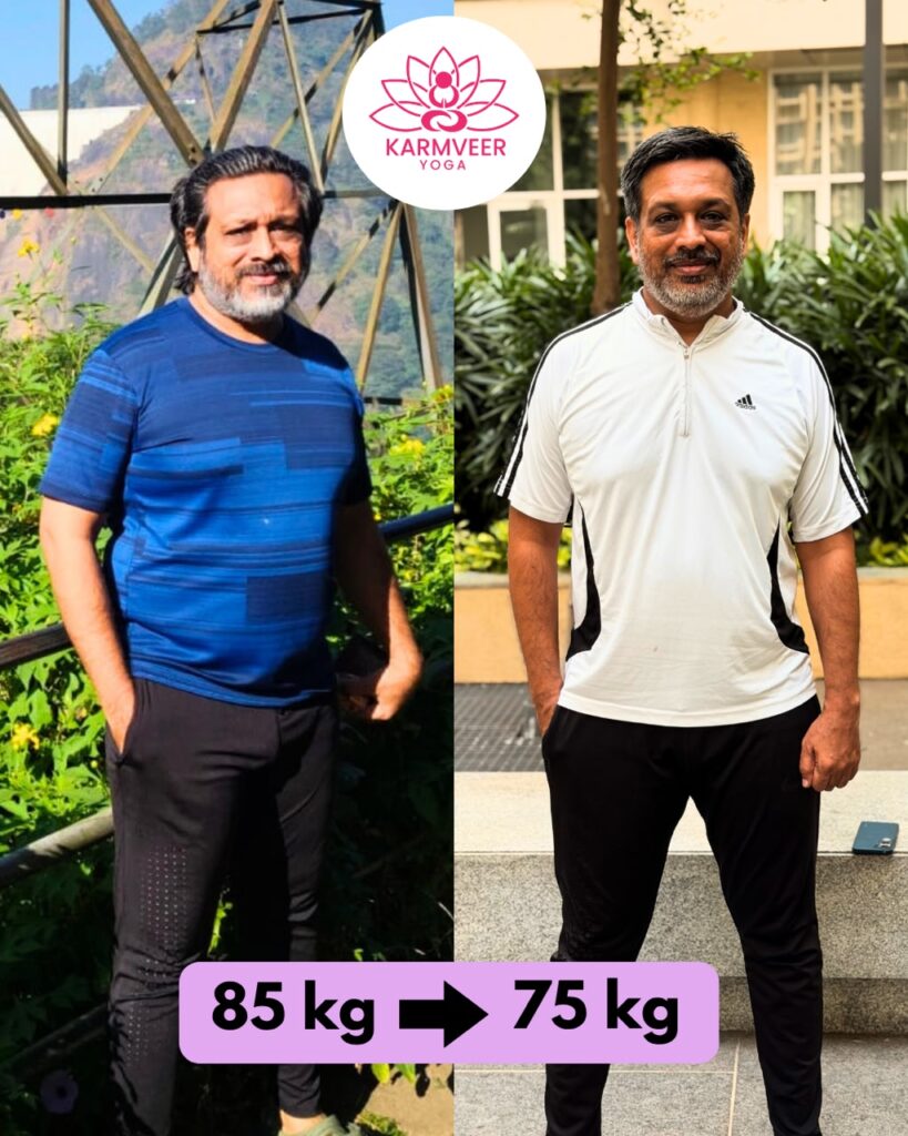 He Lost 10.5 Kgs in four months Without giving up on social life