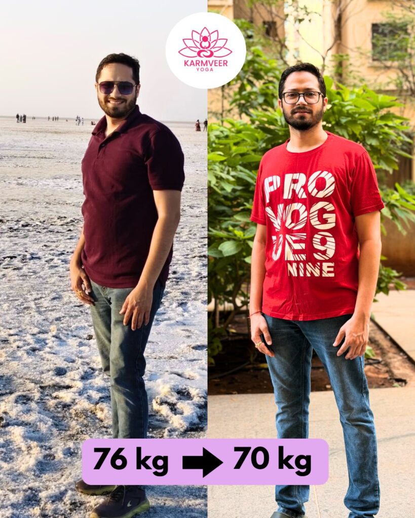 From long hours at a desk to a stronger, healthier Shreyas.💻➡️💪